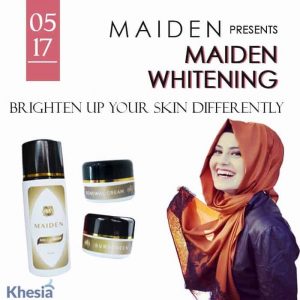 review maiden whitening series