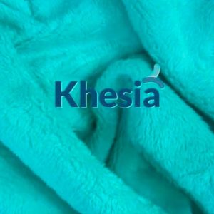 Jual selimut bulu lembut khesia warna tosca